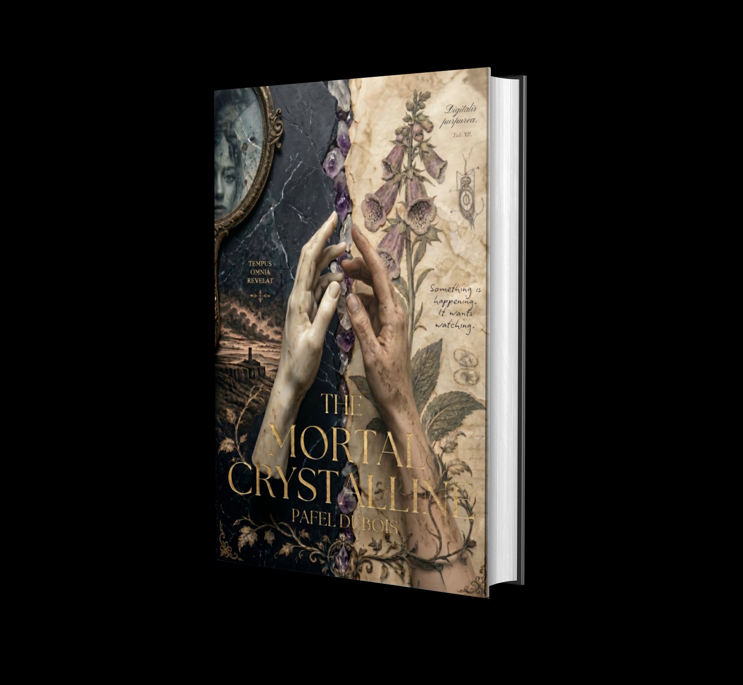 The Mortal Crystalline by Pafel Dubois — hardcover edition